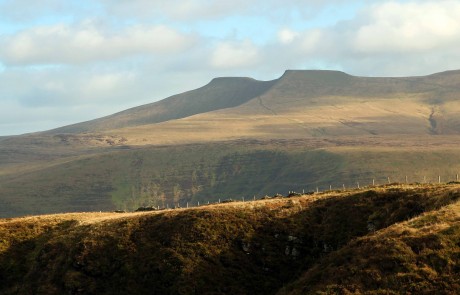 Mountain Photograph - Pen-y-fan from Craig Cerrig Gleisiad a Fan Frynych is a National Nature Reserve